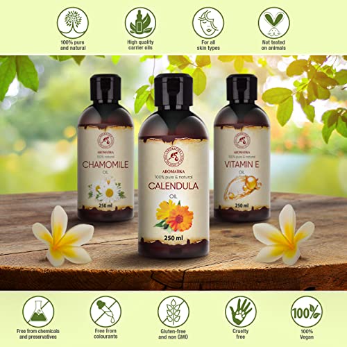 Olio di Calendula 250ml - Olio di Calendula Puro e...