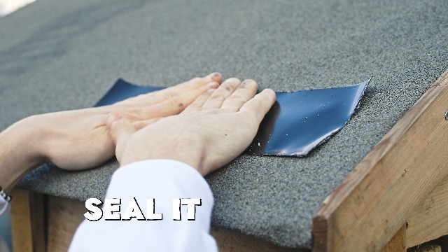 Image of Polar Black Waterproof Tape Seal - 4 inch x 5ft | Rubberized Waterproof Tape for Leaks & Cracks on Roofs, PVC Pipes, Drainpipes, Plumbing & Gutters | Indoor & Outdoor Sealant Tape for Lasting Protection | Self-Adhesive Rubberised Waterproof Repair Tape, Roof, Gutter and PVC Pipe Repair, Leak Sealer, Indoor and Outdoor