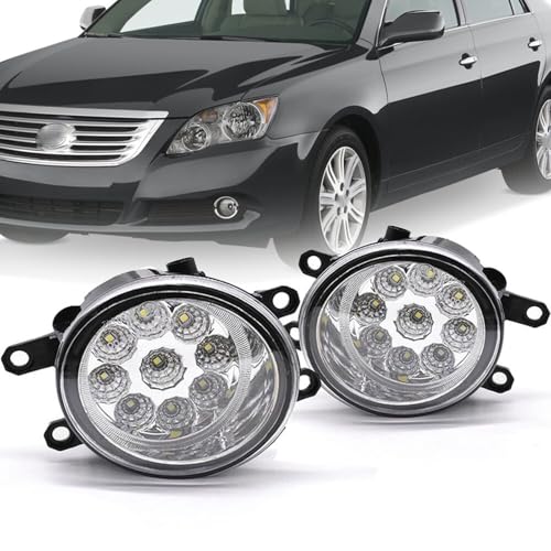 LED Front Bumper Fog Light Lamp Assembly Compatible With Toyota Yaris Auris Rav4 Prius C Peugeot 107 UK