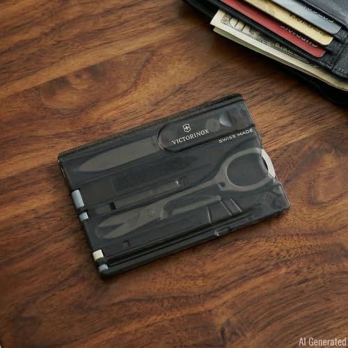 Victorinox Swiss Card Classic Multitool, 10 Funktionen, Taschenmesser – Ansicht 2