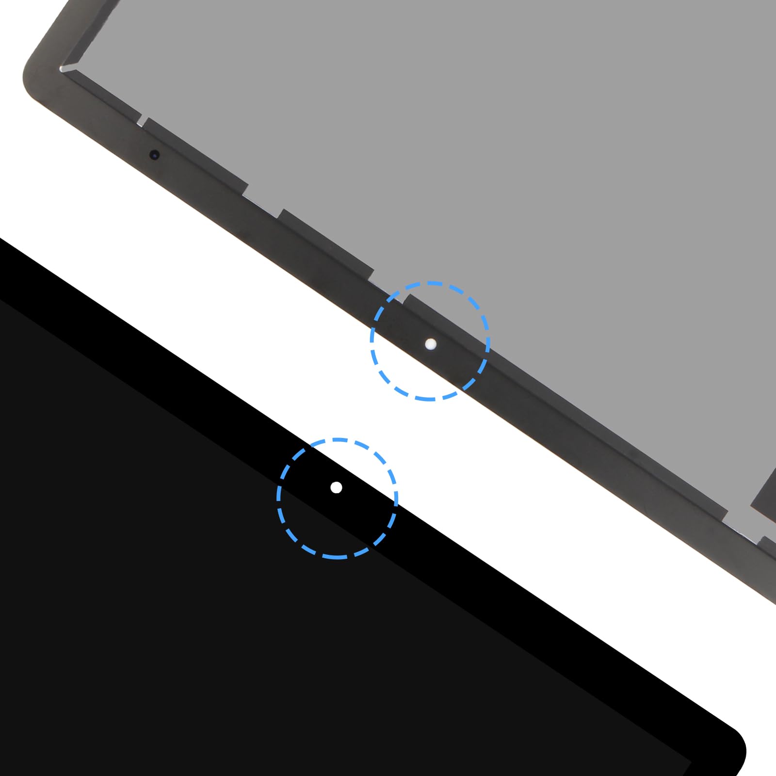 ARSSLY Display für Huawei MediaPad T5 10 LCD Display für Huawei MediaPad T5 AGS2-L09 AGS2-W09 AGS2-L03 AGS2-W19 Touchscreen Digitizer Assembly Reparatur-Set (schwarz)