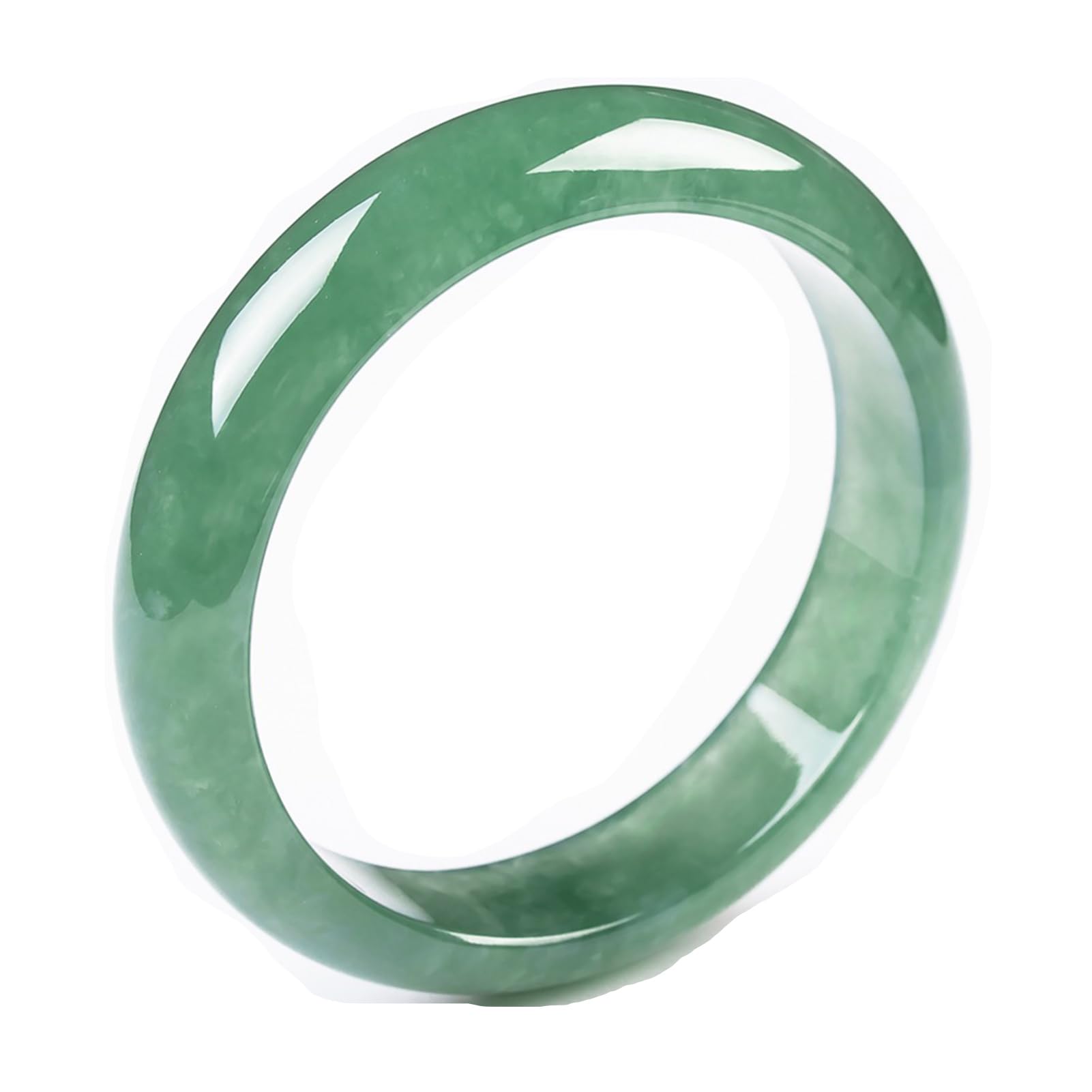 Autentico braccialetto di giadeite verde smeraldo per donna, bracciali con pietre preziose di smeraldo per ragazzeBracciale nuziale