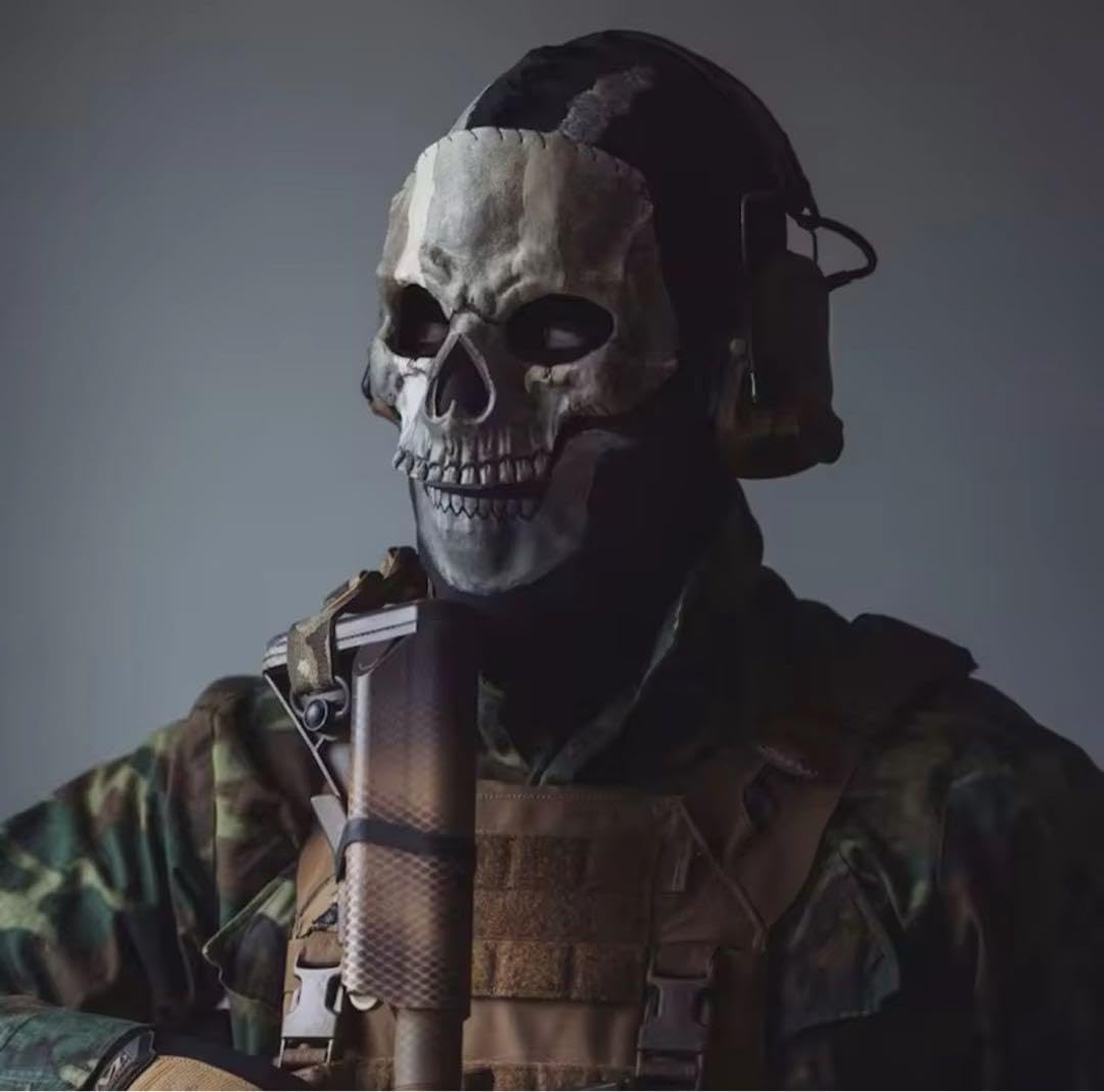 サバゲー ゴーストマスク CODMW バラクラバ 即日配送 Lofytain COD:MW2 ゴーストスカル バラクラバ ゴースト サイモン