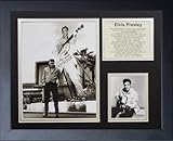Legends Never Die 'Elvis Presley In Person Framed Photo Collage, 11 x 14-Inch, (16449U)