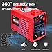 Welder Machine,Upgraded MMA-250A 110V Welding Machine,IGBT Digital Display LCD,Hot Start Anti-stick Stick Welder,Complete DIY Tool Kit for Portable Mini Welder,Strong Heat Dissipation MMA Welder …