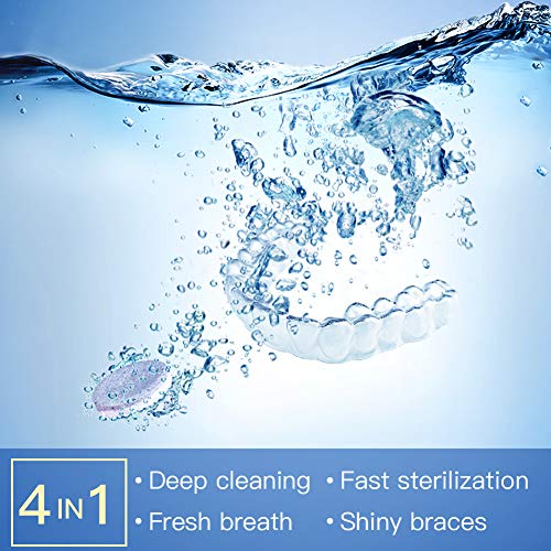 Y-kelin Orthodontic Retainer Cleansing Tablet 96 Tablet (96 Count (Pack of 1)) - Image 4