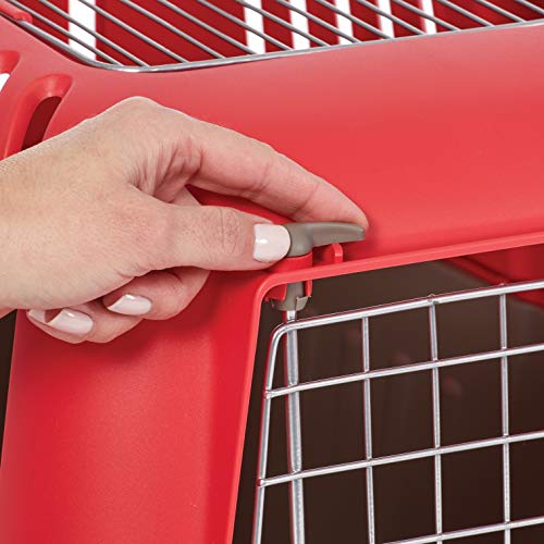 Image of Spree by Midwest 24-Inch Travel Carrier, Red, Fits Pets up to 25 lbs