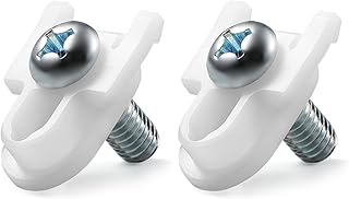 WR01X25070 Refrigerator Door Handle Fastener for GE Fridge Freezer Handle Replacement WR01X39781 AP7175647 Refrigerator Parts (2 Pack)