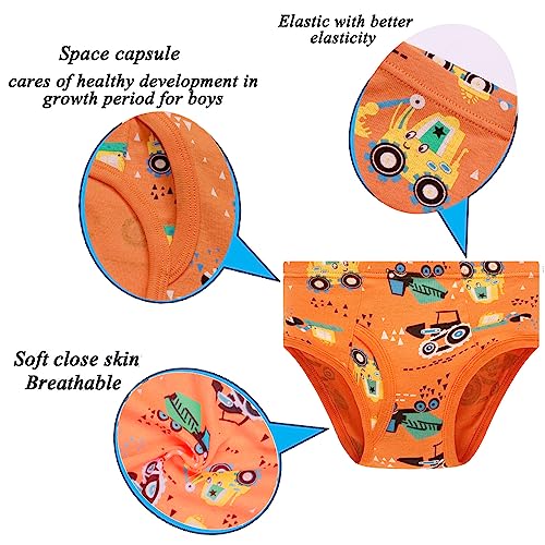 Little Boys Briefs Dinosaur Shark Truck Space Toddler Kids Baby Underwear 6/3-Pack2