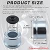 2pcs 1.98'' Trailer Hub Dust Caps, Trailer Spindle Bearing Dust Cap Cup Grease Cover Caps & Extra Rubber Plugs for 2000 to 3500 lb Boat Trailer Dexter EZ Lube Trailer Camper RV Axle