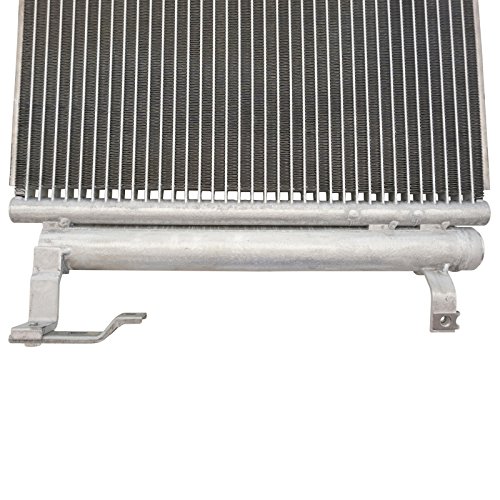 Image of TRQ A /C Condenser and Receiver Drier Assembly Compatible with 2004 Kia Spectra with New Body Style 05-09 Spectra 05-09 Spectra5