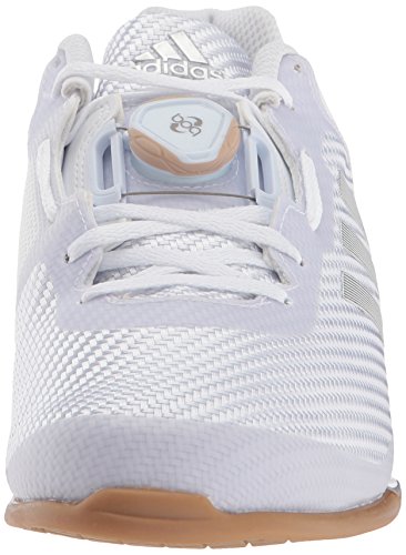 adidas Performance Men's Leistung.16 II. Cross Trainer, White/Metallic Silver/Gum, 7 M US