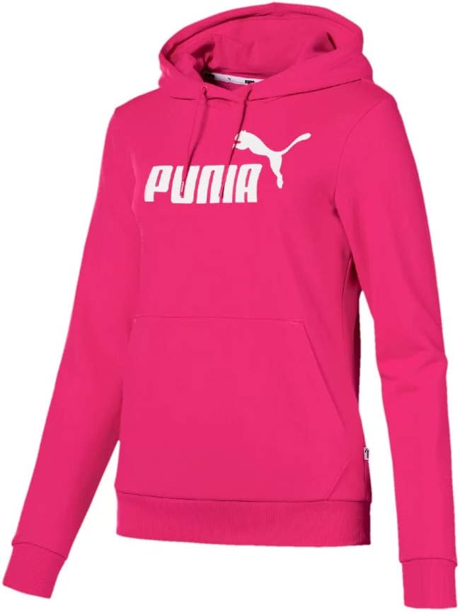 PUMA Sudadera Rosa ESS Logo Hoody TR (Chica) : Amazon.com.mx: Ropa, Zapatos  y Accesorios