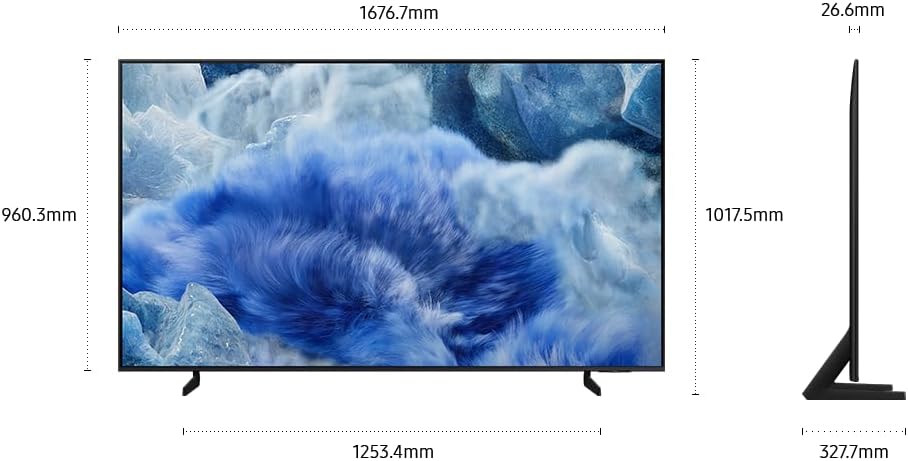 SAMSUNG 75-Inch QLED Q8F 4K Smart TV, AI Gen 1 Processor, Quantum HDR+, Motion Xcelerator 144Hz, FreeSync Premium, Airslim Design, Gaming Hub, Q-Symphony - [QN75Q8FAAFXZC] [Canada] (2025) - Image 6