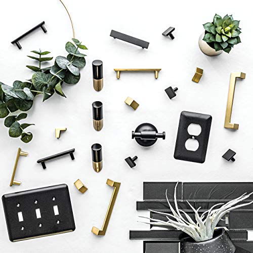 Franklin Brass MAX50-FB Maxted (1-Pack) Toilet Paper Holder Matte Black Tissue Roll Holder thumb #4