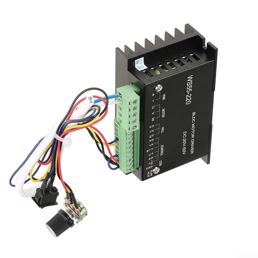 Per controller motore BLDC WS55-220 12A 20-50V DC per motore BLDC