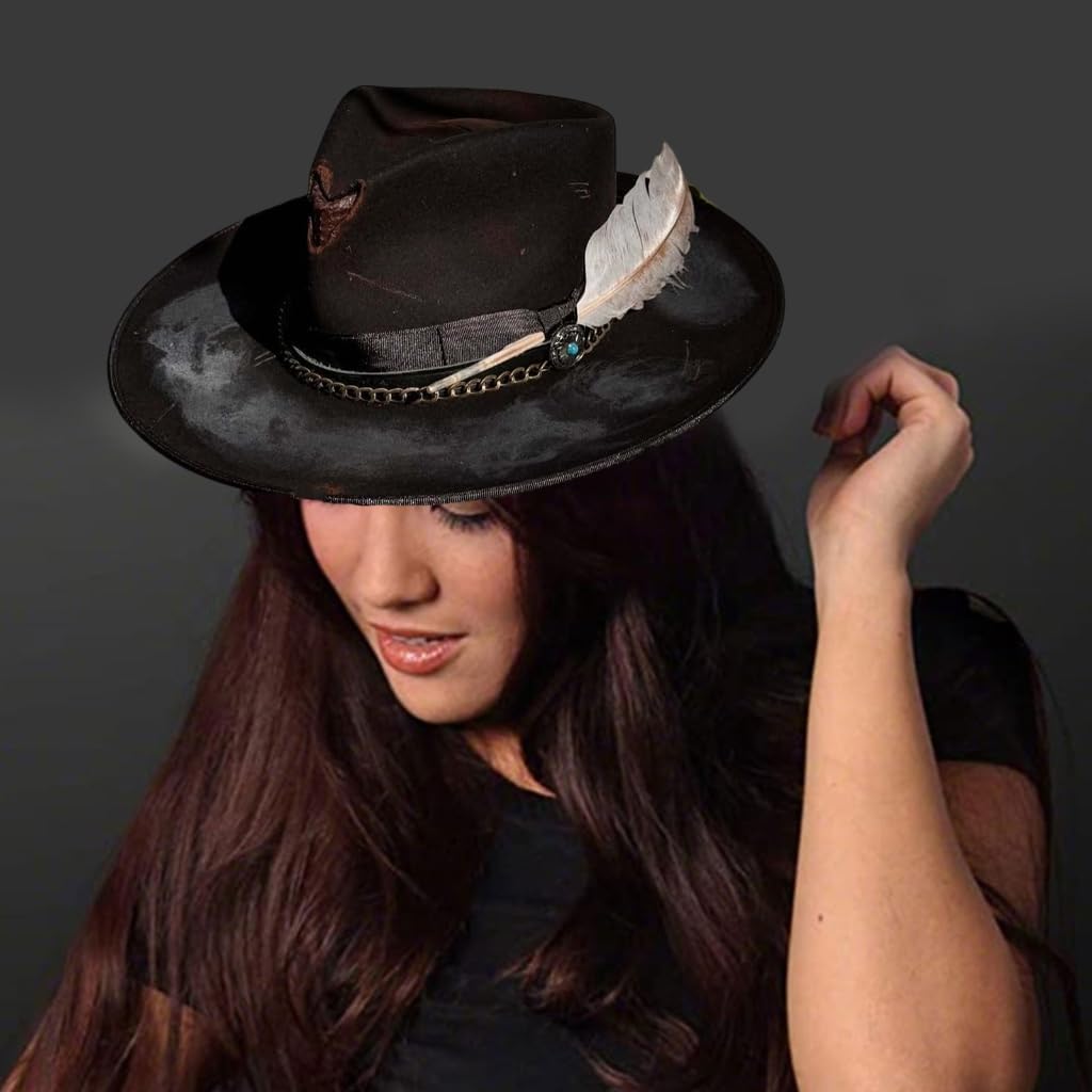 Durability Wool Felted Hat Outdoor Activity Hat Casual Travel Headwear
