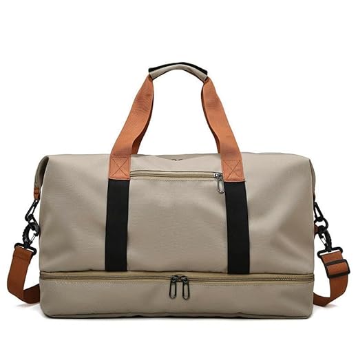 Bolsa grande com EXTENÇÃO para viagem, academia e um grande passeio.(Caqui)