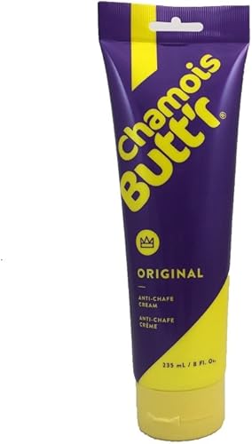 Miniatura 2 de Chamois Butt'r Crema antirozaduras original (tubo de 8 onzas) y bálsamo antirozaduras Body Glide For Her (0.8oz)