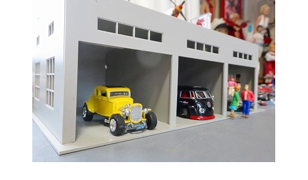 ミニカー専用ジオラマ：1/64 世田谷ベースタイプガレージ（ショールーム仕様） ミニカー専用ジオラマ：1/64 世田谷ベースタイプガレージ