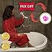 Bathroom Grab Bar by Dr. Maya - Bath Support with Free Shower Sponge - Powerful Suction Grip - Tool-Free Installation Get Instant Shower Handle Assist Balance Handrail Boosts Tub Safety for All (1)