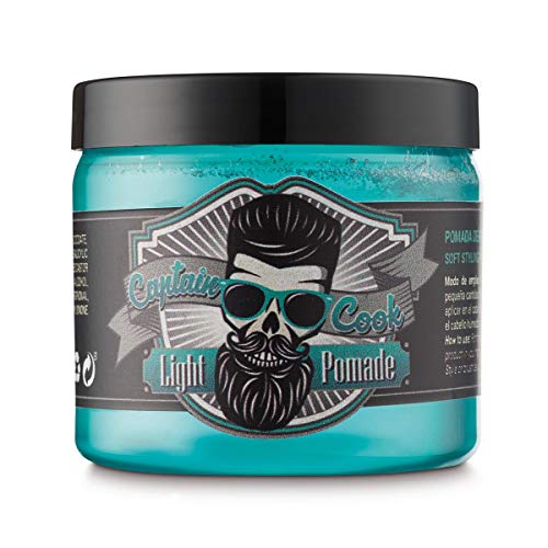 CAPTAIN COOK EUROSTIL POMADA Baja 200ML, Capt. Cook Light Unisex Adulto, Negro, único
