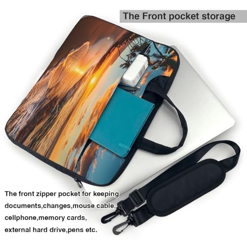 Bolsa para Laptop con Diseño Tropical 15.6 Pulgadas miniatura 3