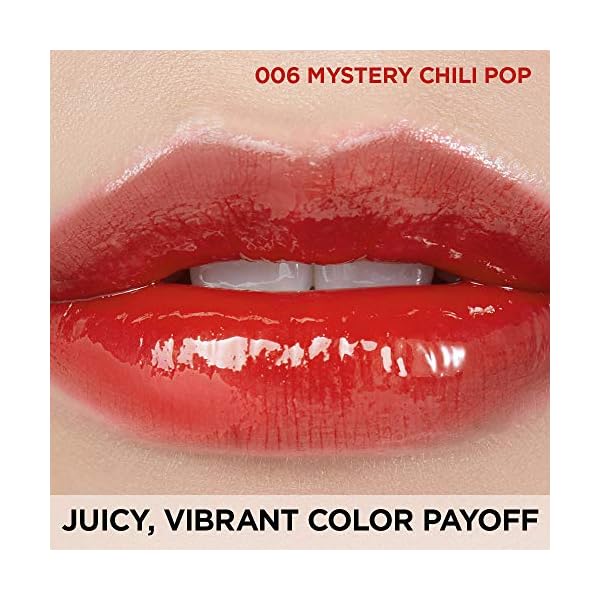 IM-MEME-IM-Mystery-Flash-Tint-Highly-Pigmented-Lip-Tint-006-Mystery-Chili-Pop-K-Beauty-Vegan I'M MEME Lip Gloss - I'm Mystery Flash Tint | Highly-Pigmented, Glossy Finish, Lightweight, 006 Mystery Chili Pop, 0.11 Oz