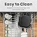 Chefman TurboFry Touch Air Fryer, Large 5-Quart Family Size, One Touch Digital Control Presets, French Fries, Chicken, Meat, Fish, Nonstick Dishwasher-Safe Parts, Automatic Shutoff, Stainless Steel