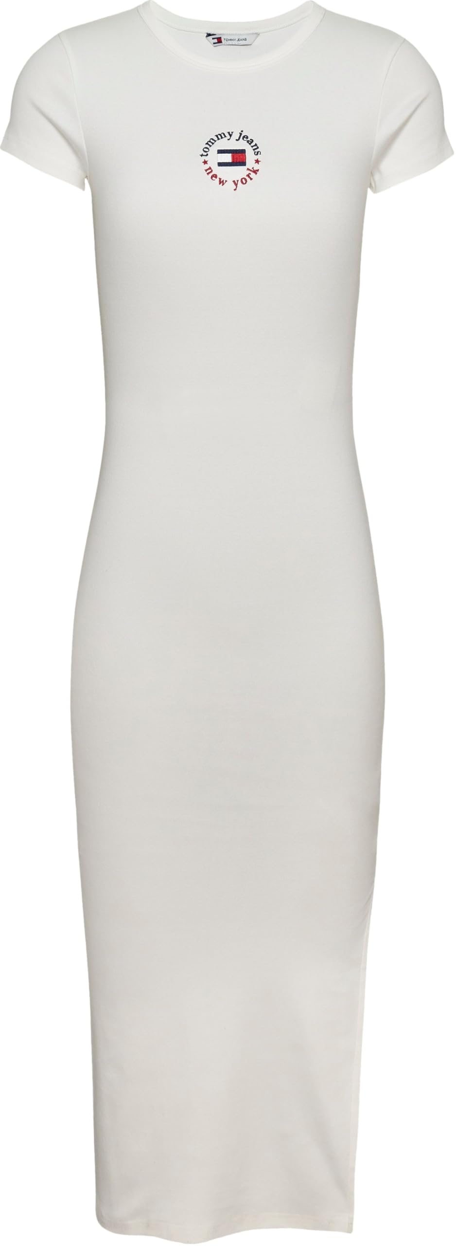 Tommy Jeans Damen Bodycon Kleid Logo Slim Fit