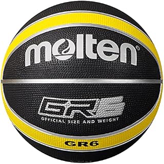 Molten GR Basketball, Indoor/Outdoor, Premium Rubber, Impact Colour, Size 7, Size 6, Size 5, Size 3, Kids & Adults