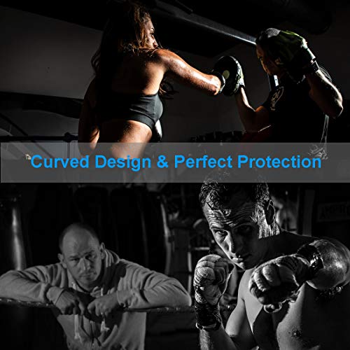 image for ZooBoo MMA Gloves, Half-Finger Boxing Fight Gloves MMA Mitts with Adju