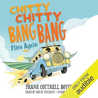Chitty Chitty Bang Bang Flies Again Audiolibro Por Frank Cottrell Boyce arte de portada