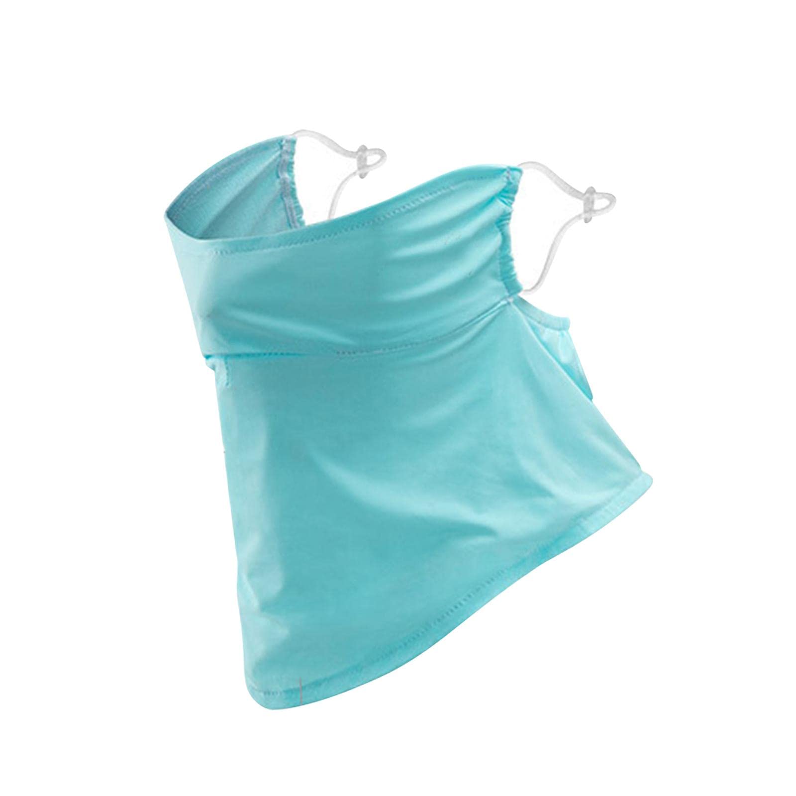 Sun Protection Face Mask Unisex Face Scarf Cover for Golf Biking Riding Blue-image-28
