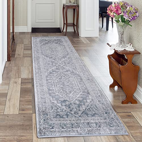 Melajia Boho Hallway Runner Rug Non Slip 2X6 Washable Heavily Soft Fluffy Laundry Room Mats Vintage Kitchen Floor Mats Carpet For Bathroom Living #TOP4