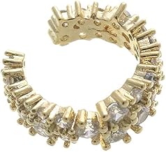 [ヴァンテーヌ] VINGTAINE 【片耳販売】キュービックジルコニア ミニ イヤーカフ シンプル 重ね付け イヤカフ E2138-g