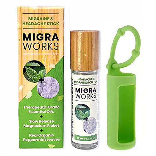 Buy Migraworks Migraine Headache RollOn Stick, 10ml Neck Pain, Tension Headaches Online at