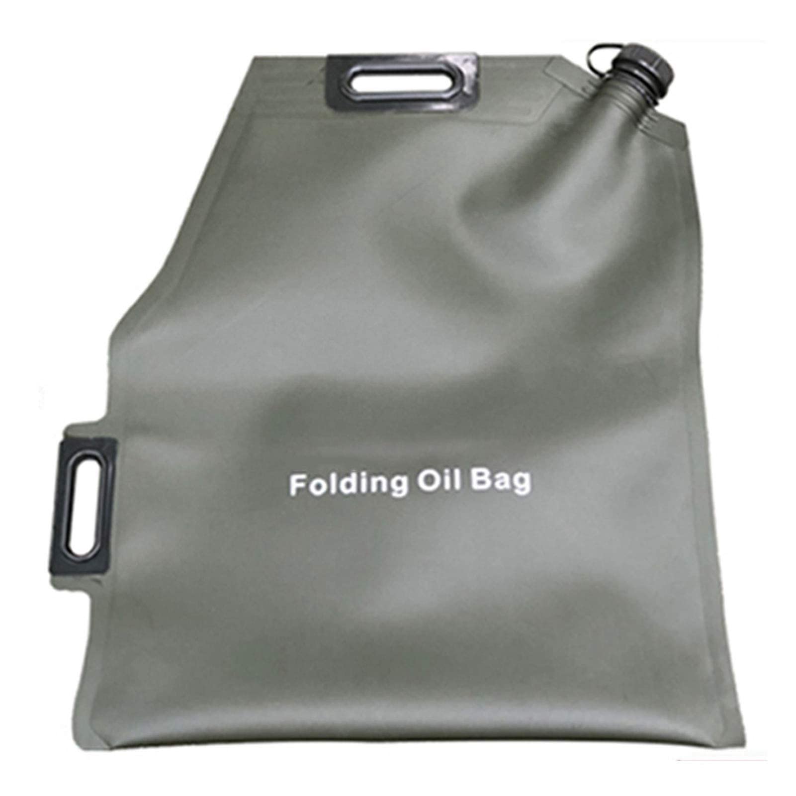 Réservoir carburant secours 30L : sac d'huile pliable pour bateau et moto