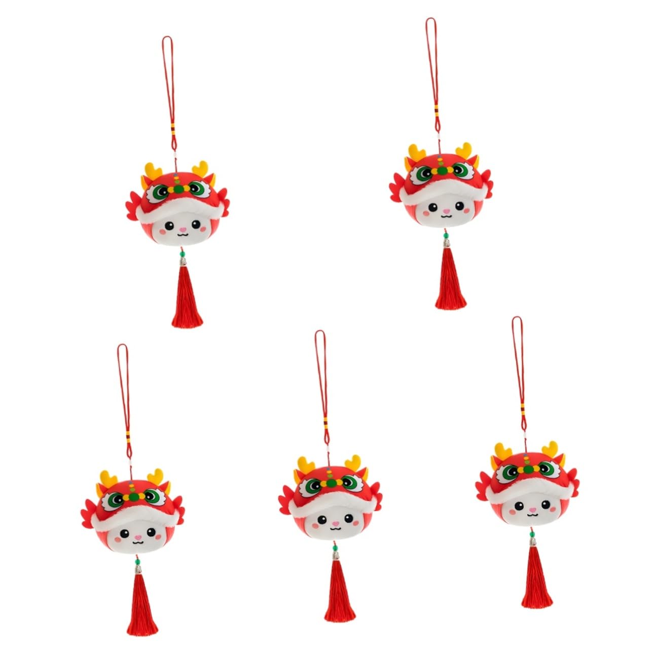 Pendentifs Année du Dragon en peluche à offrir pour célébrer vos proches