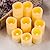 RY King Battery Operated Flameless Candle Set of 9 Real Wax Pillar Decorative Led Fake Candles with Remote Control and Timer (D3 x H3, 3", 4", 4", 5", 5", 6", 7", 8")