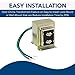 Broan-NuTone C907 Doorbell Transformer Compatible with Smart Video Doorbells, Easy Installation Lock or Wall Mount Door Chime, 16V, 30VA