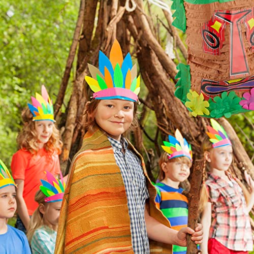 Piñata Tiki multicolore Relaxdays grande taille à suspendre pour fête - 6