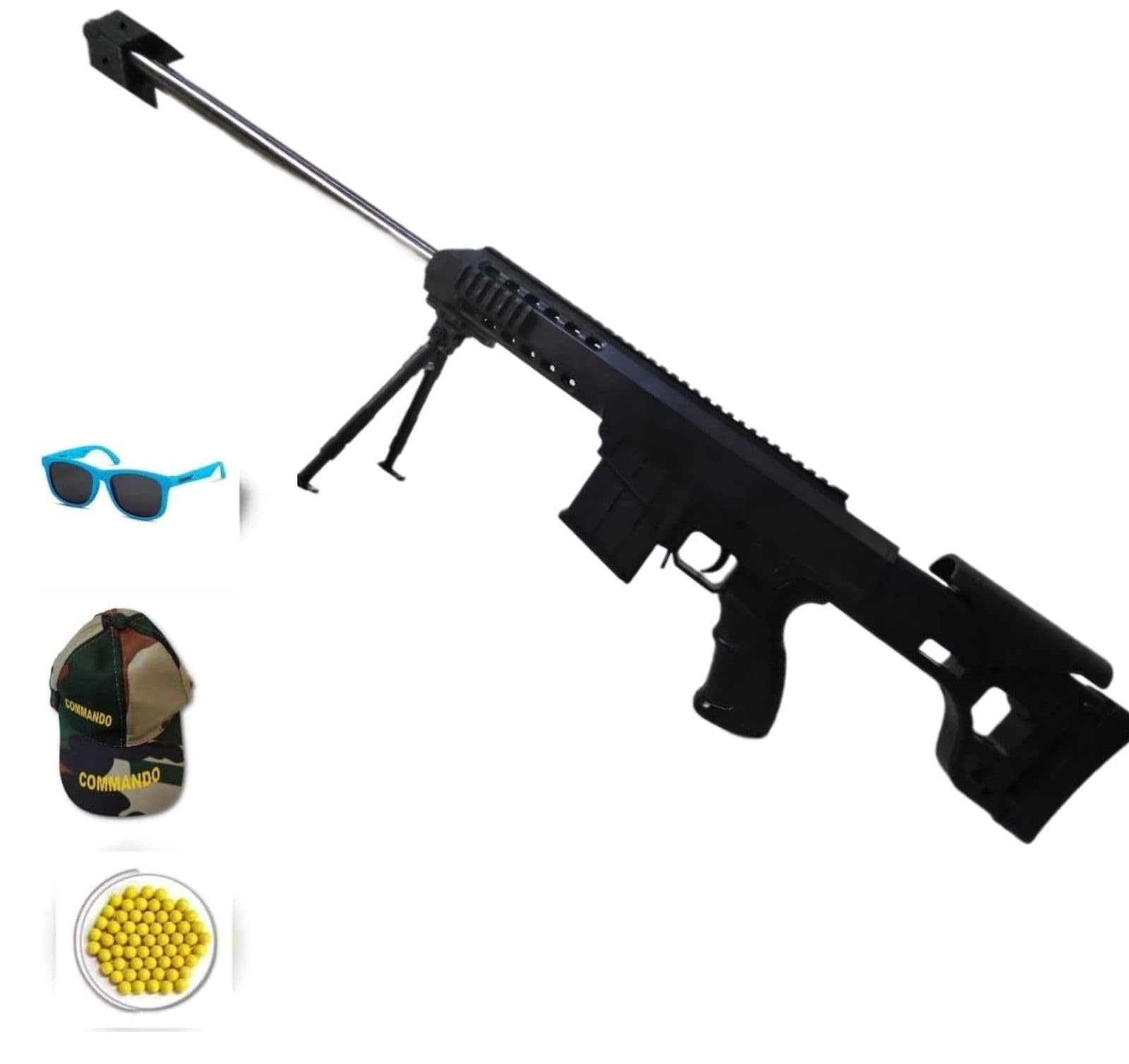 TILLU TIM TIM TOYS AF 26 INCH Long Black PUBG Style Toy Gun for Boys/Ak 47 Toy Shooting Gun for Kids with Bullets Sniper Guns/Rifle Guns/Machine Gun Toy (B0DD8N92S7) Amazon Price History, Amazon Price Tracker