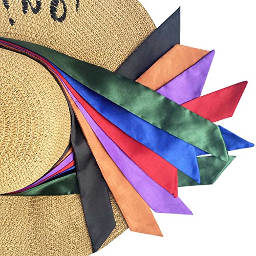 kcctoo Shiny Bag Scarfs for Women Handbag Handle Band Hair Neck Scarves Fashion Gifts2