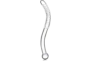 Crystal Glass Pleasure Wand Dildo Penis