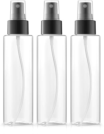 Fine Mist Spray Bottle 4 oz, Pack of 3