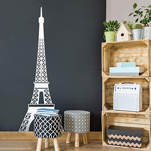 Vinilo decorativo Torre Eiffel 60 x 22 pulgadas miniatura 2