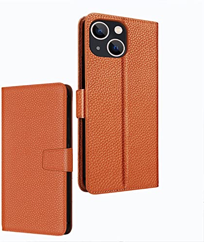 Étui à rabat en cuir TPU résistant aux chocs iPhone 14