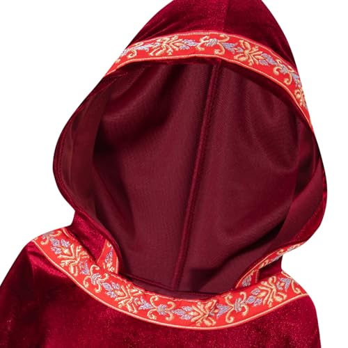 Disfraz infantil princesa medieval para niñas 4-6 años miniatura 3