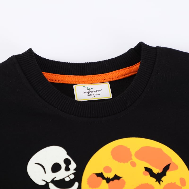 Image of Akyzic Boys Sweatshirts Cotton Long Sleeve Crewneck Pullover Toddler Kids Winter Warm Shirt Sweater Tops 3t-8t